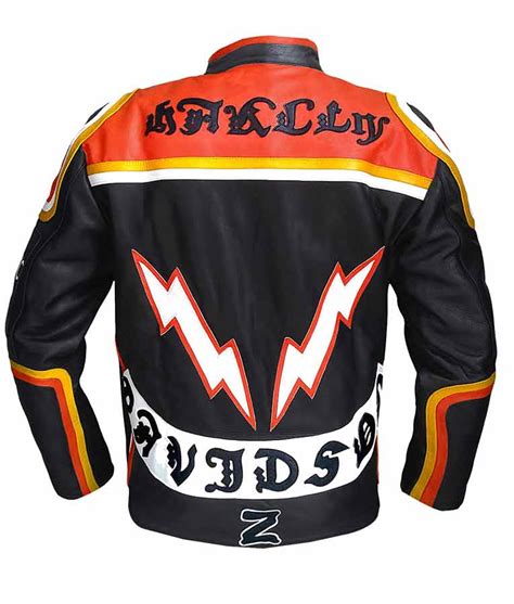 harley davidson and the marlboro man leather jacket replica|mickey rourke harley davidson jacket.